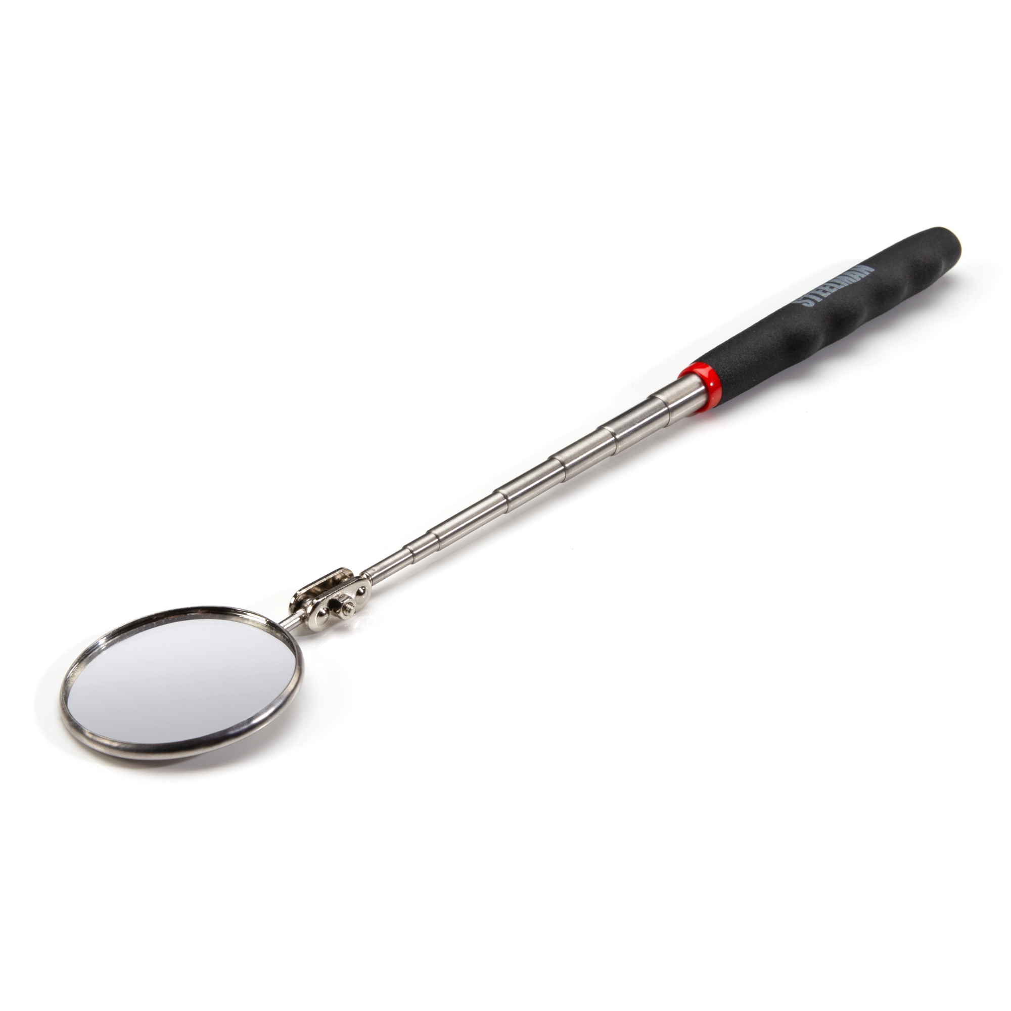 STEELMAN 36-Inch Telescoping 2.25-Inch Round Inspection Mirror, Model# 41819